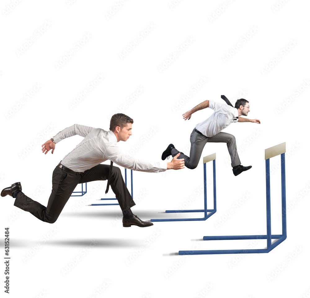 Obraz premium Business competition