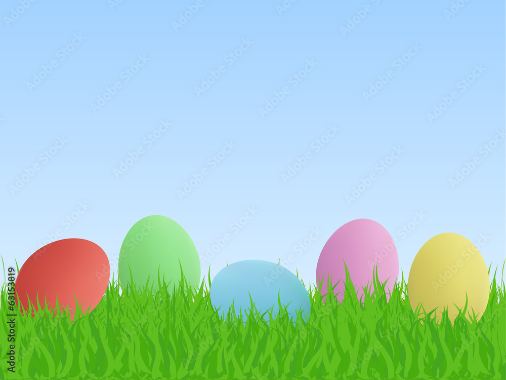Easter Eggs, Illustration