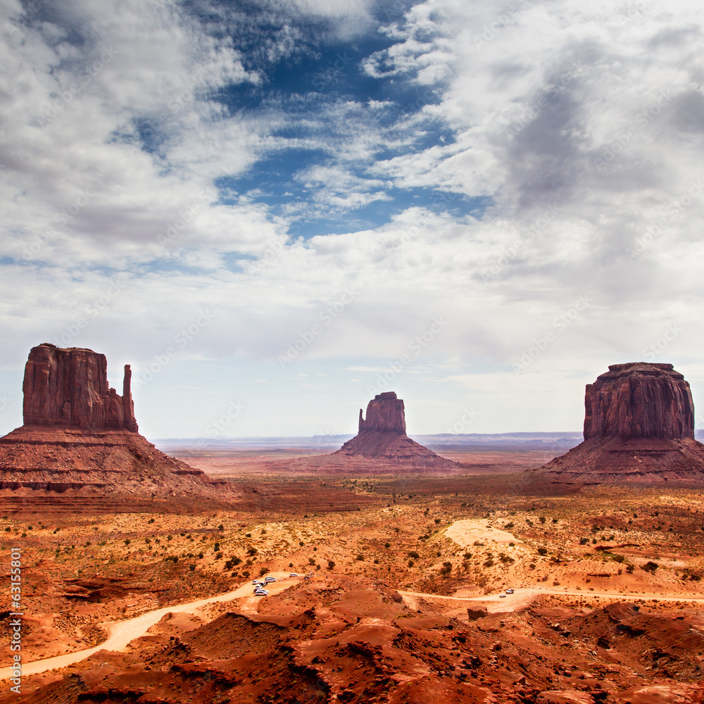 Naklejka premium Monument Valley, Arizona, USA
