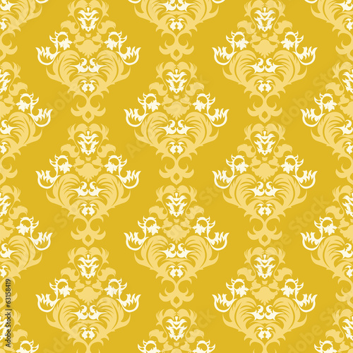 Floral vintage background, pattern