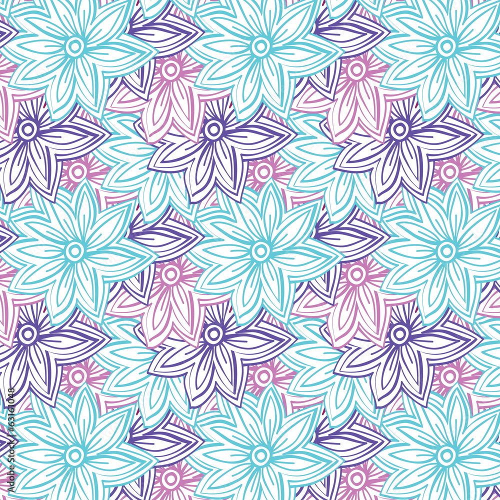Floral Background.Seamless texture. Vector art Floral Background.Seamless texture. Vector art