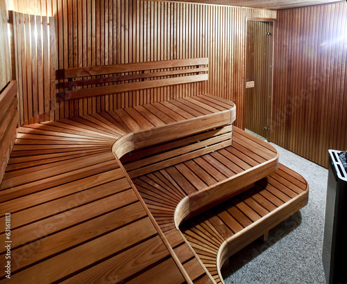 Luxury domestic sauna