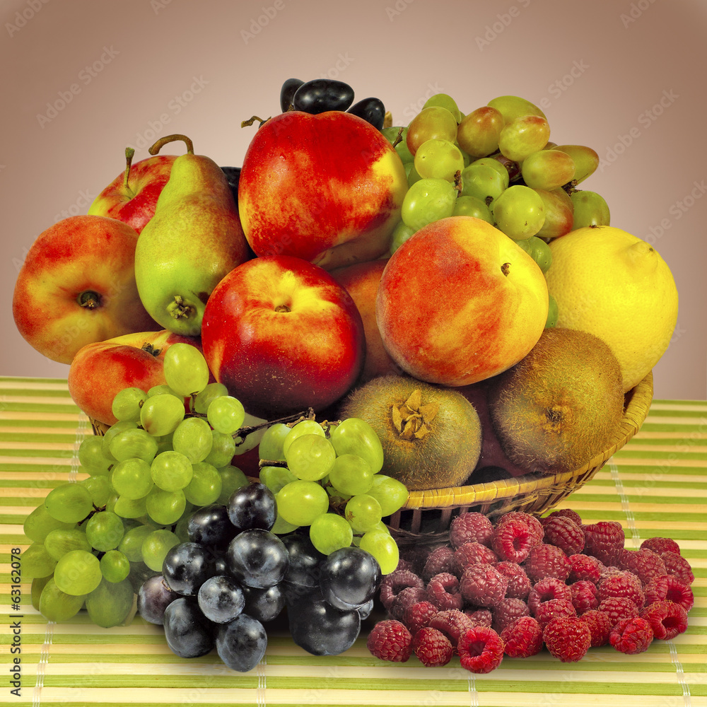 image of different fruits in a bowl