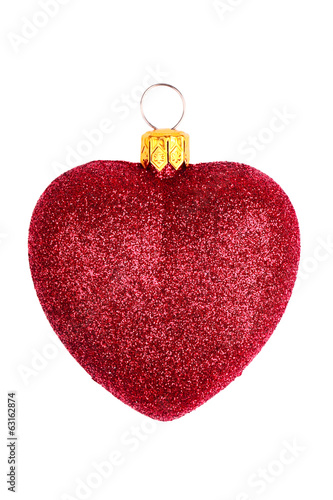 heart shaped christmas toy