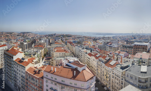 Lisbon's city panorama