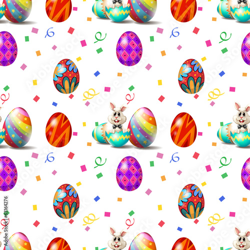 An Easter Sunday seamless design