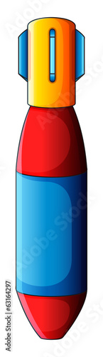 A colourful bomb