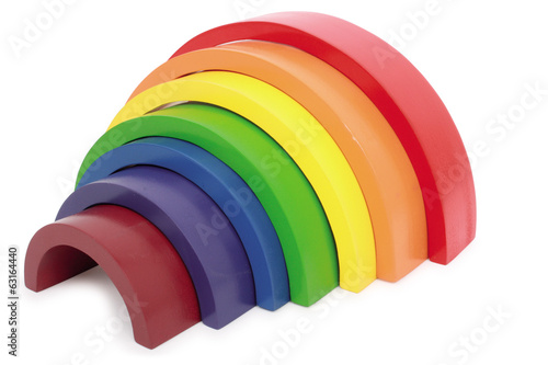 Regenbogen Holzspielzeug