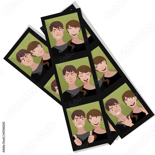 funny photo booth series