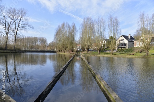 Fényképezés Le ruisseau Pede dans l'étang
