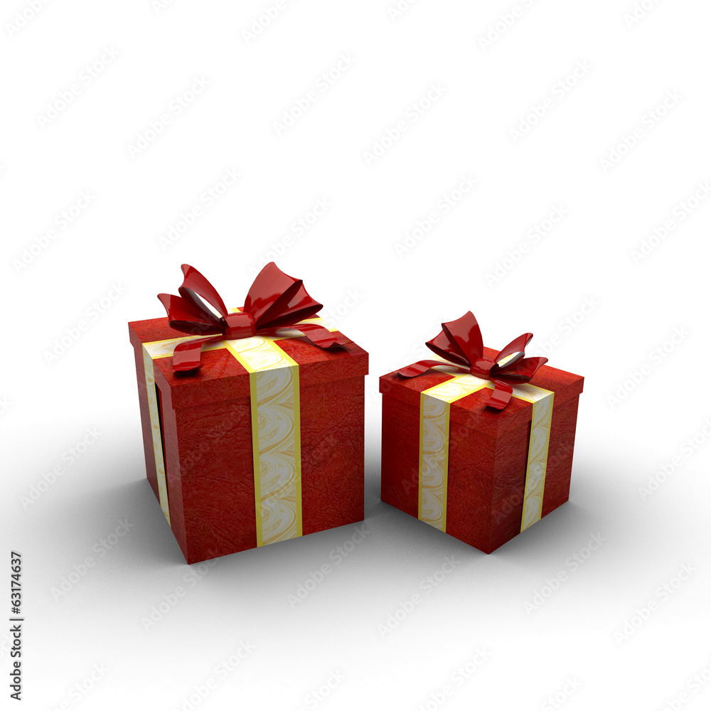 gift box red isolated on white background for christmas gift box red isolated on white background for christmas