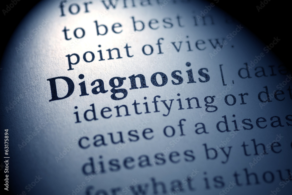 Obraz premium diagnosis
