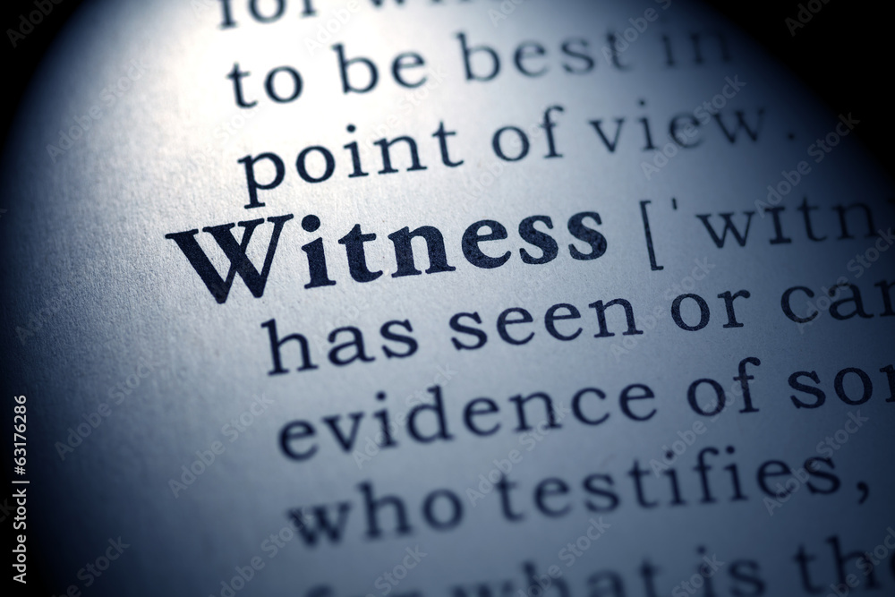 witness witness