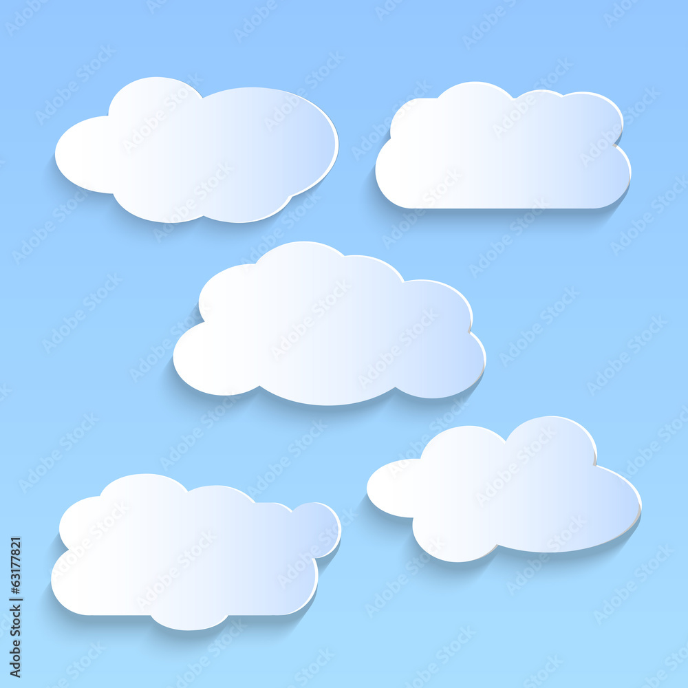 Clouds Illustration Clouds Illustration