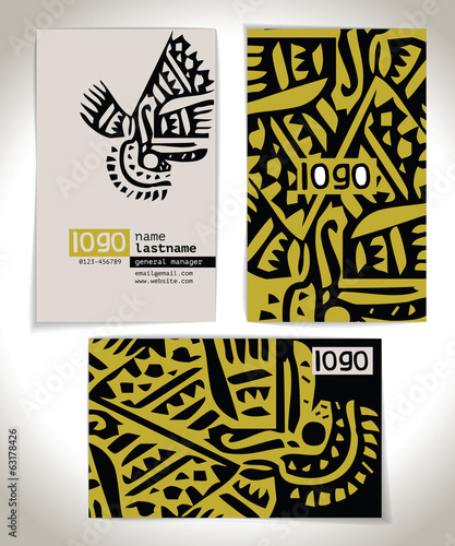 Ancient Business card design