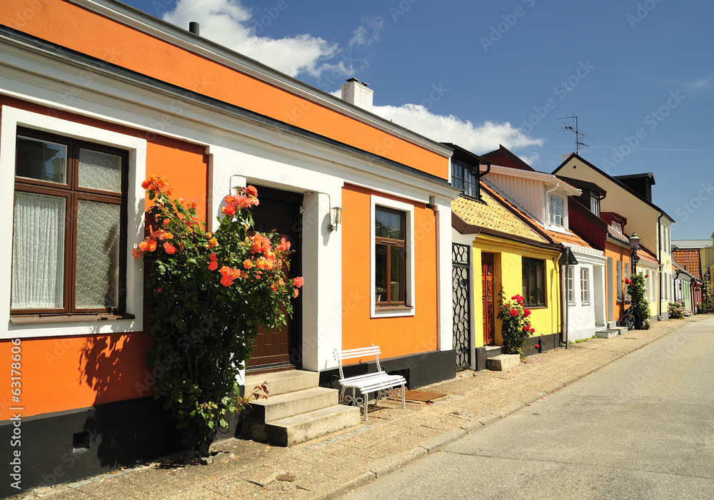 Obraz premium Old Houses