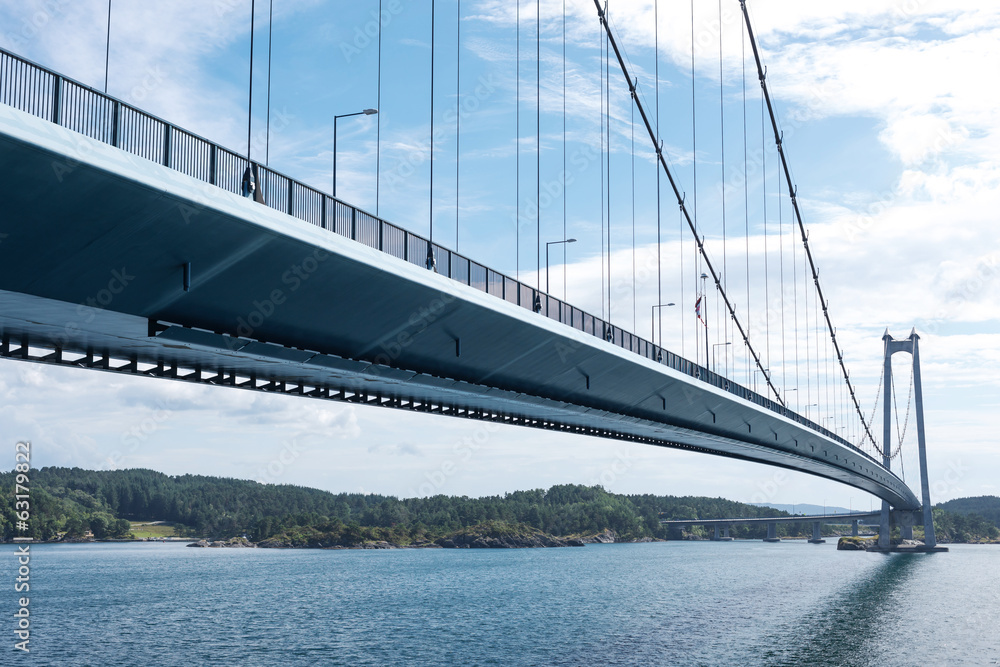 Fototapeta premium Suspension bridge