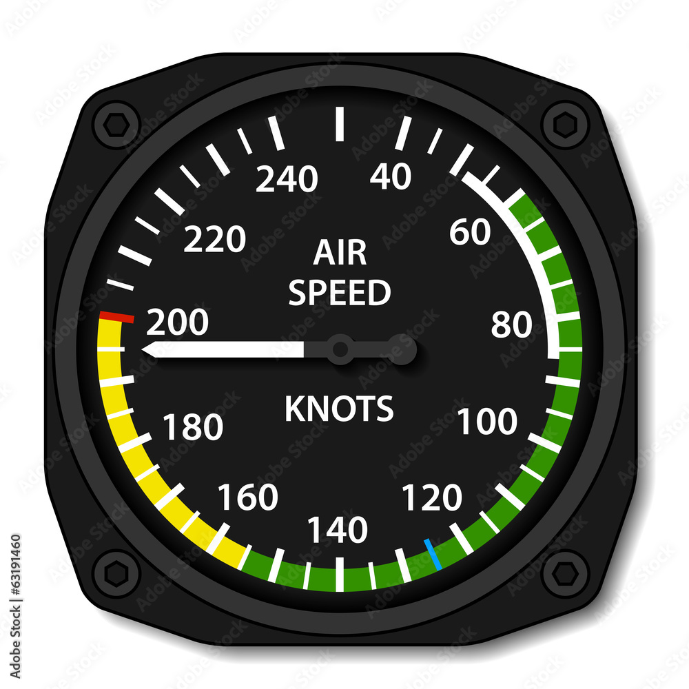 vector aviation aircraft airspeed indicator vector aviation aircraft airspeed indicator