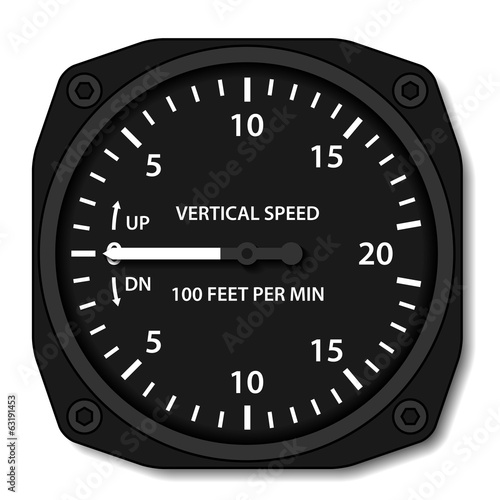 vector aviation variometer vertical speed indicator