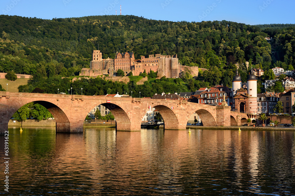 Heidelberger Schloss und Alte Brücke