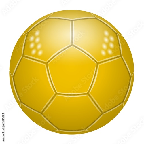 Ballon de football Jaune