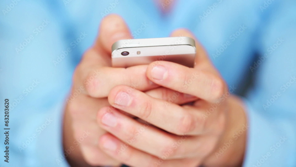 Businessman using smartphone Businessman using smartphone