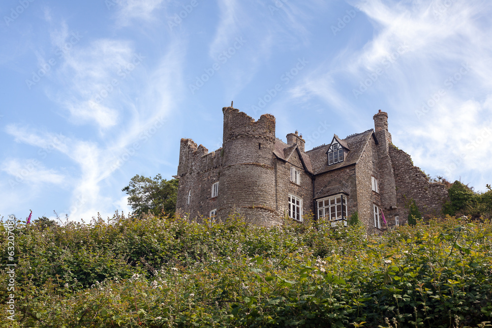 Newport Castle, Pembrokeshire, Wales