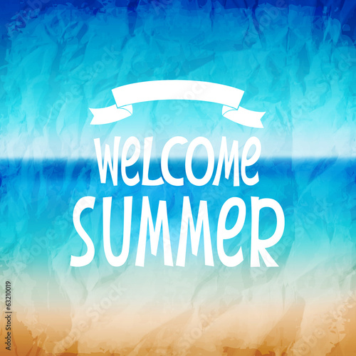 Welcome to summer