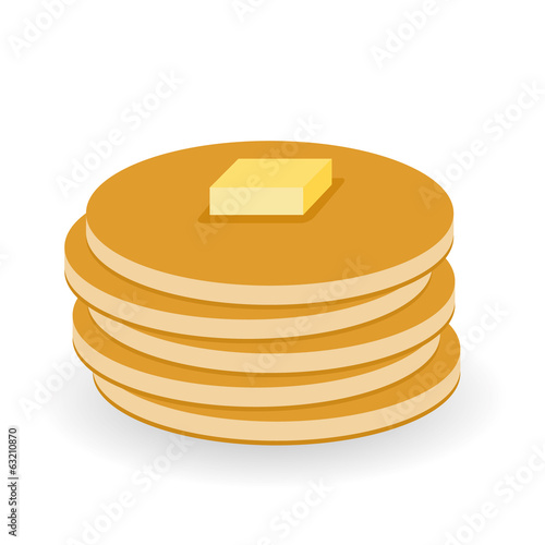 pancakes with butter