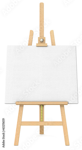 Easel and Canvas. © jojje11