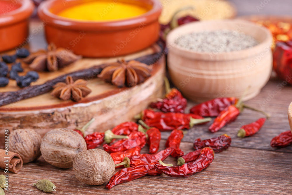 various spices various spices