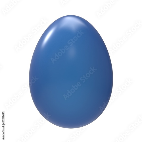 Osterei, Ostern, Ei, Easter Egg, Blau, Blue, Glossy photo