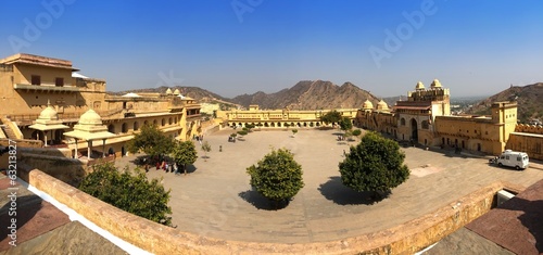 Amber Fort. India. panorama