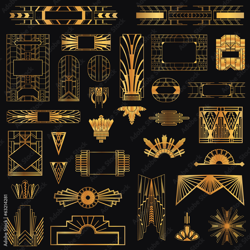 Art Deco Design Motifs