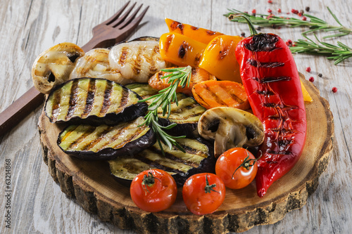 grilled vegetables