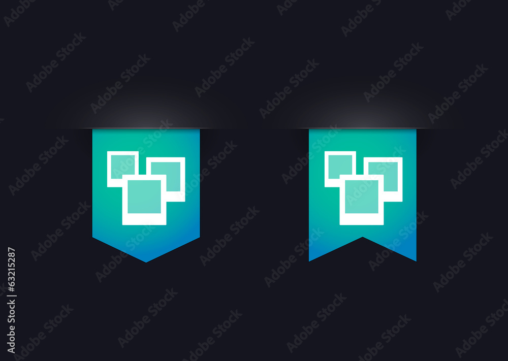 Ribbon icon set Ribbon icon set