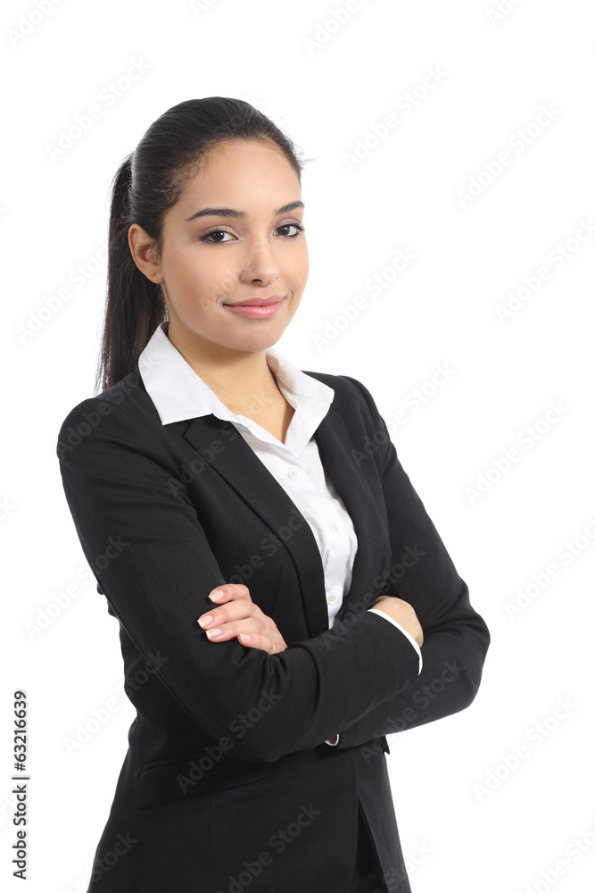 Confident happy business woman posing Confident happy business woman posing