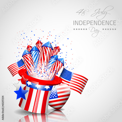 Independence Day Background - Vector
