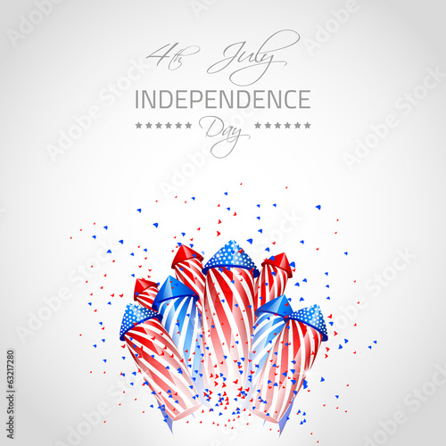 Independence Day Background - Vector