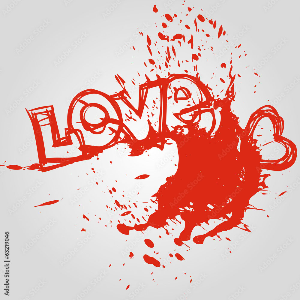 Obraz premium Plash Love 3003