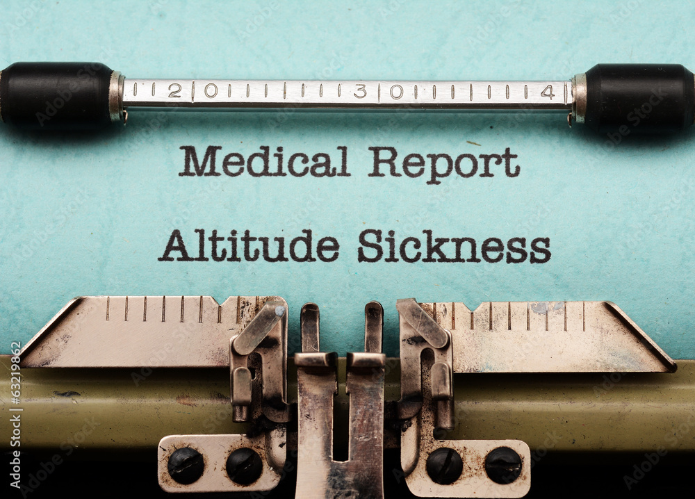 Altitude sickness