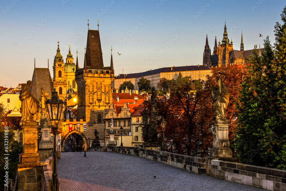 Naklejka premium Prague