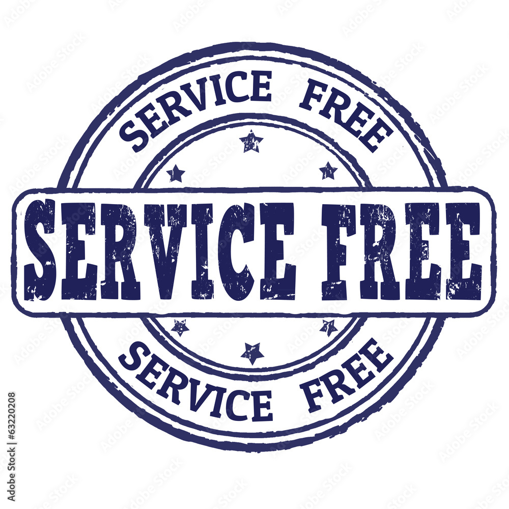Service free stamp
