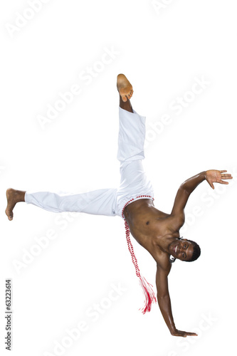 Capoeira, Brazilian Man, white pants