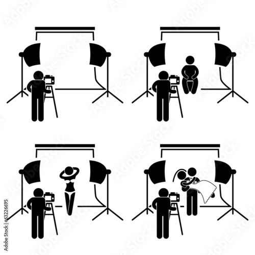 Photographer Studio Photography Shoot