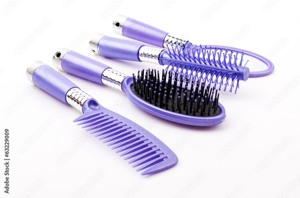 comb isolated white background comb isolated white background