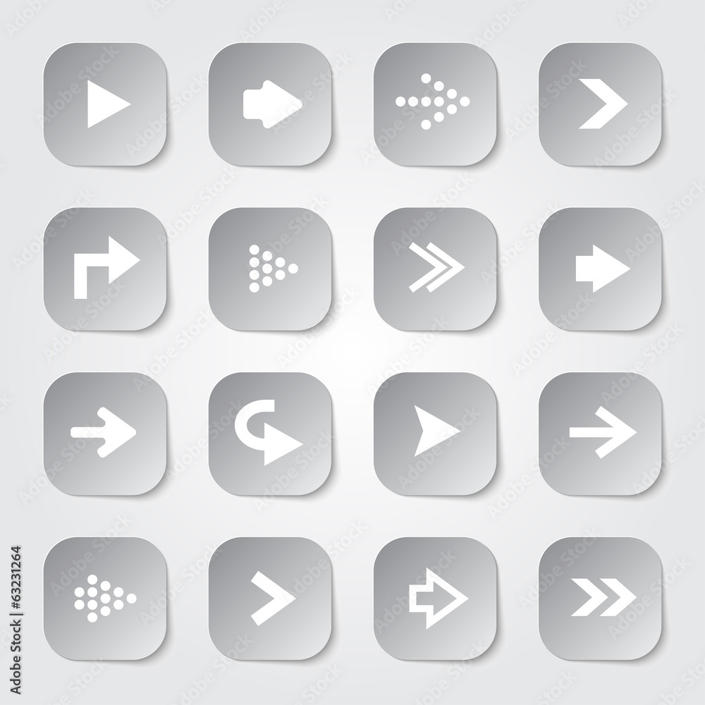 Arrow Web Buttons Arrow Web Buttons