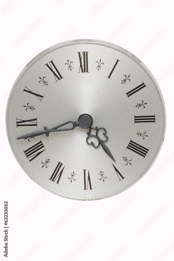 Old clock replica, detailed view, home decoration. Old clock replica, detailed view, home decoration.
