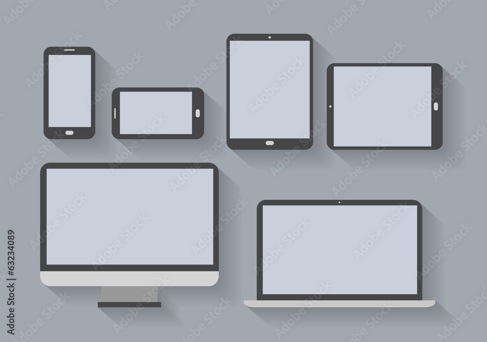 electronic devices with blank screens electronic devices with blank screens