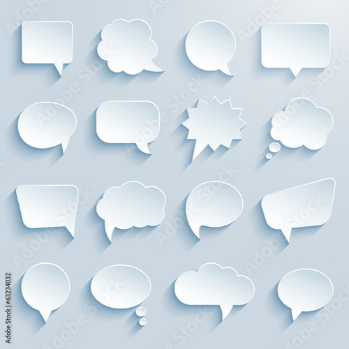 paper communication bubbles